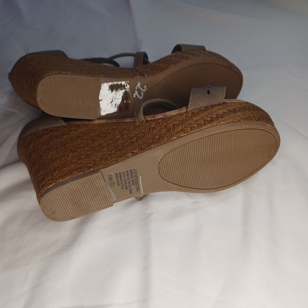 Jellypop Elegant Brown Strappy Boho Cottagecore Summer Sandals - Picture 11 of 14